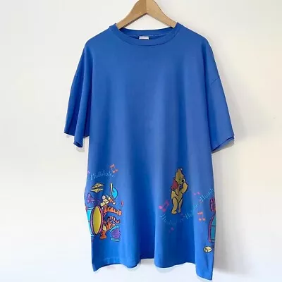 Buy Vintage Hundred Acre Hullabaloo Pooh 90s T Shirt Size XXL • 24.95£