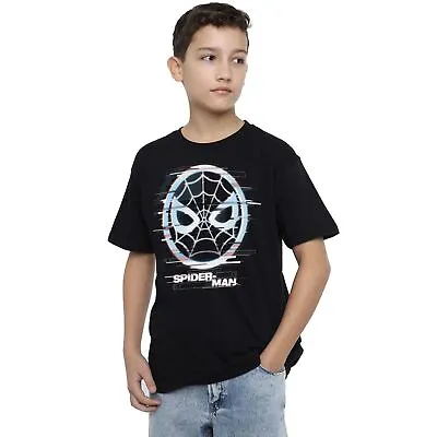 Buy Marvel Kids T-Shirt Glitch Parker Spiderman Top Tee 7-13 Years Official • 11.99£