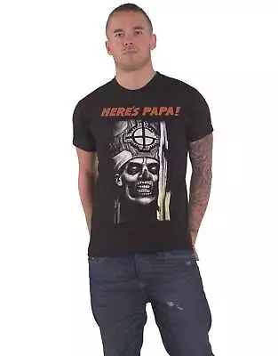 Buy Ghost Heres Papa Band Logo T Shirt • 16.95£
