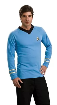 Buy Star Trek Classic Spock Blue Shirt • 37.98£