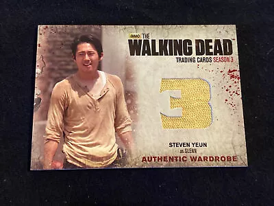 Buy 2014 The Walking Dead Season 3 Part 1 Wardrobe M19 Steven Yeun As Glenn • 28.34£