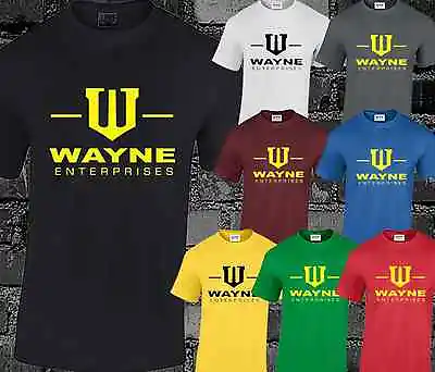 Buy Wayne Enterprises Mens T Shirt Comic Superhero  • 7.99£