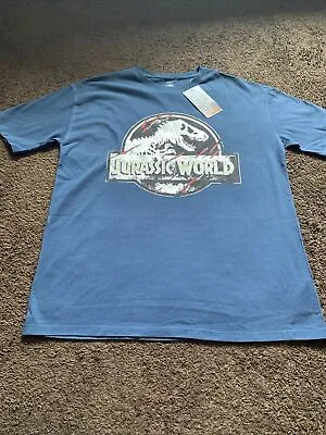 Buy BNWT Jurassic World Boys Age 14-15 Blue Multi T-Shirt  • 6.99£