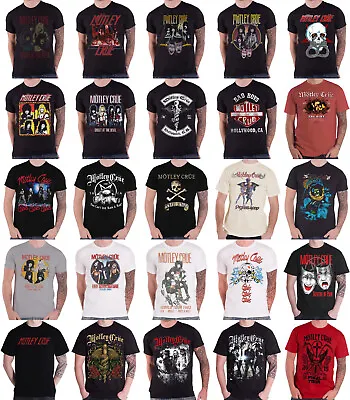 Buy Official Motley Crue T Shirt Shout At The Devil The Dirt Tour Band Logo Mens • 14.93£