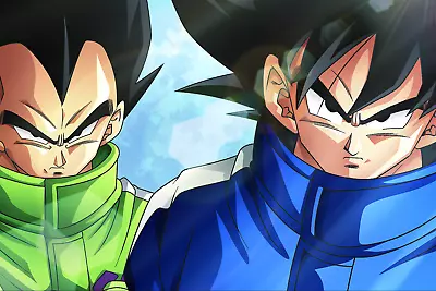 Buy Dragon Ball Super Poster Vegeta And Goku With Jackets POSTER • 14.24£