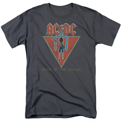 Buy AC/DC Flick Of The Switch Kids T Shirt Licensed Rock Band Merchandise Charcoal • 18.23£