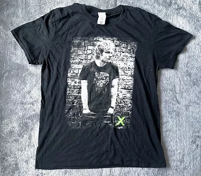 Buy Ed Sheeran Multiple X Tour T-shirt Black Medium • 6£