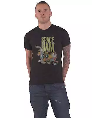 Buy Space Jam T Shirt Tune Squad Logo New Official Mens Black • 14.95£
