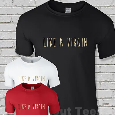 Buy Madonna Tshirt ' Like A Virgin' Song Lyrics Tour 2023 Concert Unisex Sizes S-5xl • 12.50£
