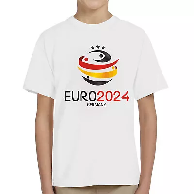Buy Germany Football Adult Kids T-Shirt Euro Cup Gaming 2024 Soccer Gift T Shirt • 10.49£
