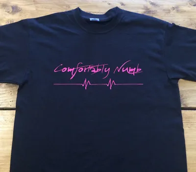 Buy Comfortably Numb - Heartbeat • 2 Sided Pink Floyd Logo T-Shirt_BNWT_FREE UK P&P  • 16.95£