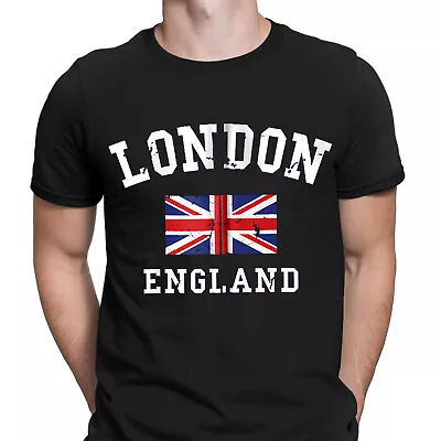 Buy London England Union Jack Great Britain Souvenir Gift Mens T-Shirts Tee Top #NED • 9.99£