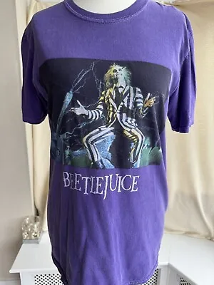 Buy Beetlejuice Purple T Shirt Size Xs • 5£