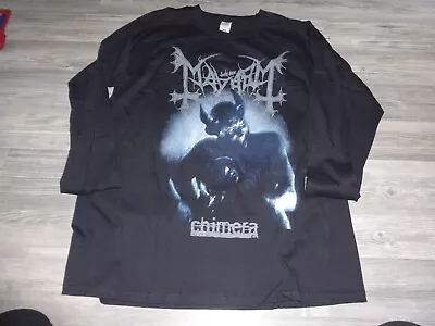 Buy Mayhem LS Shirt Black Metal Enthroned Nargaroth Marduk Gorgoroth Fuenral Winds • 35.97£