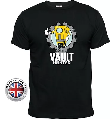 Buy Borderlands T Shirt Claptrap Vault Hunter T Shirt. Unisex, Ladies Fitted Tshirt • 12.99£