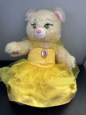 Buy Build-A-Bear BELLE Beauty And The Beast 17  Plush Soft Toy Teddy [08/17] + Dress • 7£