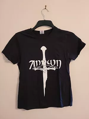Buy Annwn Logo Lady Fit Shirt Size L Folk Metal Ensiferum Eluveitie Finntroll • 10£
