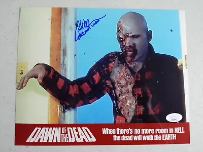 Buy Paul Musser Signed Dawn Of The Dead 8x10 Photo Plaid Shirt Zombie Auto BAS JSA C • 37.01£