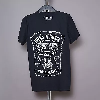 Buy Guns N Roses T Shirt Paradise City Black & White Mens Official Rock Tee SMALL S • 10£