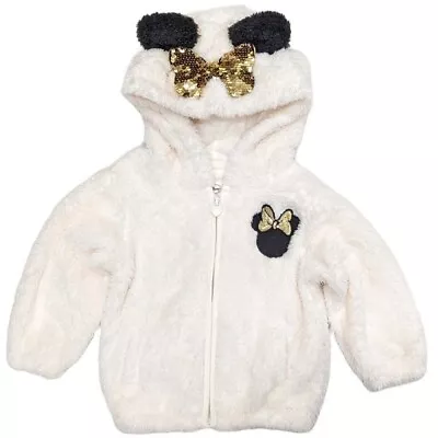 Buy Girls Minnie Mouse Snuggle Jacket Size : 8 Years • 7.50£