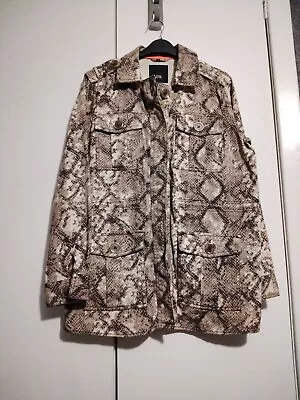 Buy River Island Snake Print Jacket Shacket Size S Ladies Womens • 5£