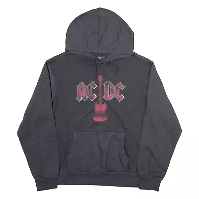 Buy AC/DC Mens Grey Hoodie XL • 17.99£