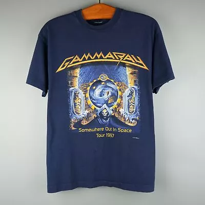 Buy Vintage 1997 Gamma Ray World Tour T-Shirt • 108£