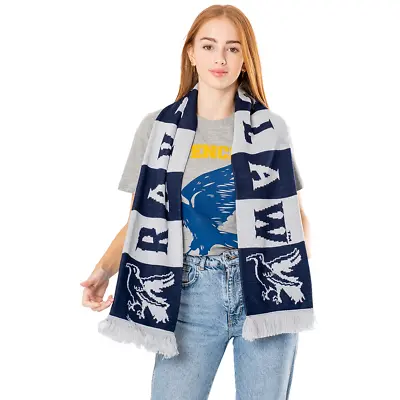Buy Harry Potter: Rachenclaw Quidditch Striped Scarf From CID Merch • 18.79£