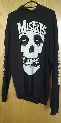 Buy H&M DIVIDED Misfits Black Grey Hoodie Oversized Loose Fit Size XS 6 8 • 5£