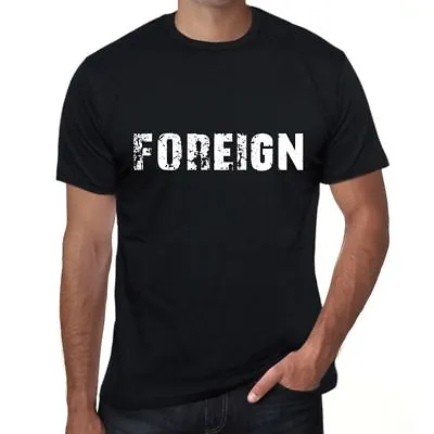 Buy Foreign Mens Vintage Printed T Shirt Black Birthday Gift 00546 • 19.95£
