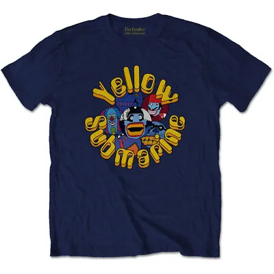 Buy The Beatles Yellow Submarine Baddies Official Merchandise T-Shirt • 20.92£