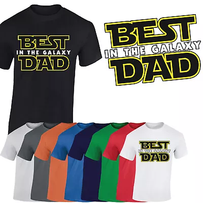 Buy Best In The Galaxy Dad Mens T-Shirt Movie Fathers Day 2023 Novelty Gift Tshirt • 8.99£