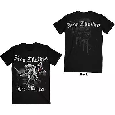 Buy Iron Maiden Unisex T-Shirt: Sketched Trooper (Back Print) OFFICIAL NEW  • 21.23£