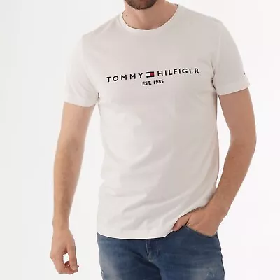 Buy TOMMY. HILFIGER  EST.  1985  T-Shirt-White-XL_AUC • 11.99£