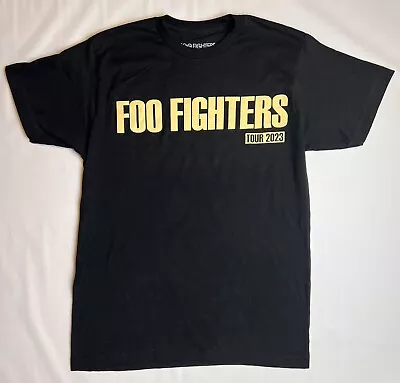 Buy FOO FIGHTERS 2023 TOUR - BLACK SS T-SHIRT Size M - OFFICIAL MERCH - PHOENIX AZ • 80.51£