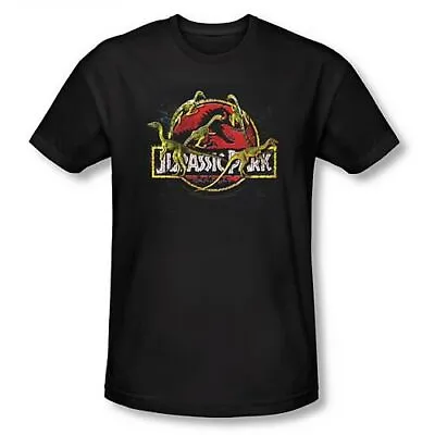Buy Jurassic Park Logo T-shirt Small Size 100% Cotton High Quality Mens Clothes • 37.94£