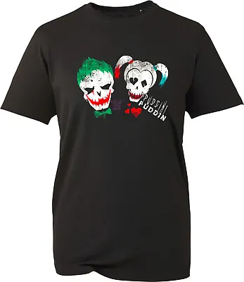 Buy Suicide Squad T-Shirt Funny Joker Harley Quinn Birthday Gift Present Unisex Top • 14£