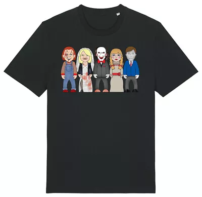 Buy Horror Dolls T-Shirt VIPWees Adults Kids Or Baby Inspired By Horror Movies • 13.99£