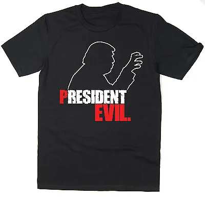 Buy President Evil T-Shirt - Donald Trump T-shirt - Resident Evil Spoof. 6 Colours • 12.95£