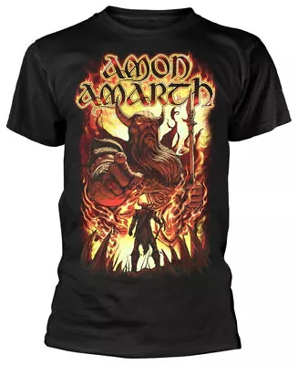 Buy Officially Licensed Amon Amarth Oden Wants You Mens Black T Shirt Classic Tee • 16.95£
