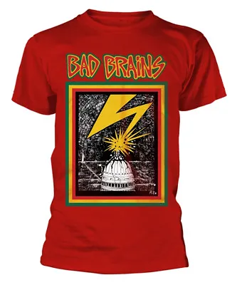 Buy Bad Brains Bad Brains Red T-Shirt OFFICIAL • 17.79£