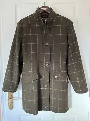 Buy Ladies Wool Tweed Field Jacket 16/18 By Alan Paine - Worn Twice Was £289.99 • 150£