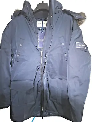 Buy Mens Jack WILLS Heavy Winter Parka, Jacket, Coat, Large Pit To Pit 24 New Tags • 69.95£