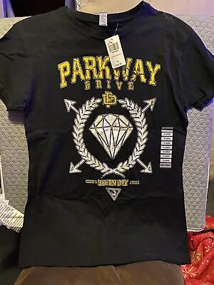 Buy NEW Parkway Drive Womens Size XL Juniors T-Shirt  Shirt - Byron Bay Rare • 12.30£
