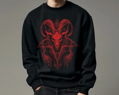 Buy Red Devil 3 Shirt Horror Gift Metal Heavy Metal Jumper Satan Gothic Gift • 32.27£