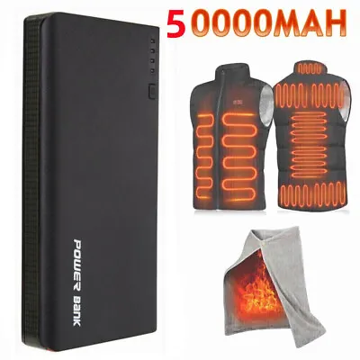 Buy Power Bank For Electric Heated Vest Jacket Body Warmer Usb 5v 2a Battery Pack • 12.99£