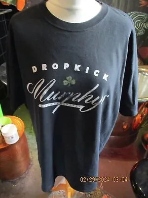Buy Mens Dropkick Murphys T Shirt Xlgc Spellout Graphic • 1.99£