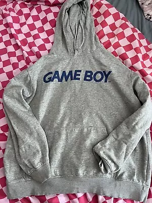 Buy Gameboy Hoodie Video Game Merch Merchandise Nintendo XL SIZE • 15.44£