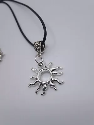 Buy Pretty Sun Burst Protection Pendant 18 Inch Necklace Festival Jewellery • 4.95£