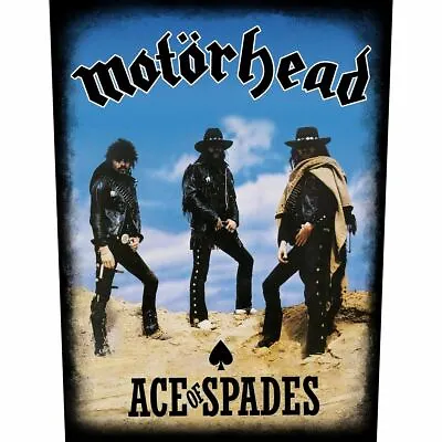 Buy MOTORHEAD Ace Of Spades 2020 GIANT BACK PATCH 36 X 29 Cms LEMMY OFFICIAL MERCH • 9.95£